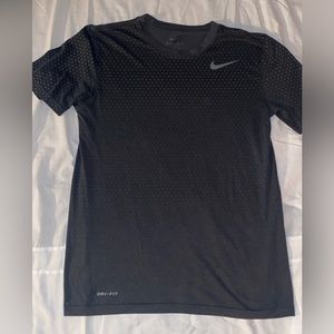 Nike honeycomb dri fit print performance T-shirt